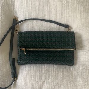 Sole Society Marlee Woven clutch